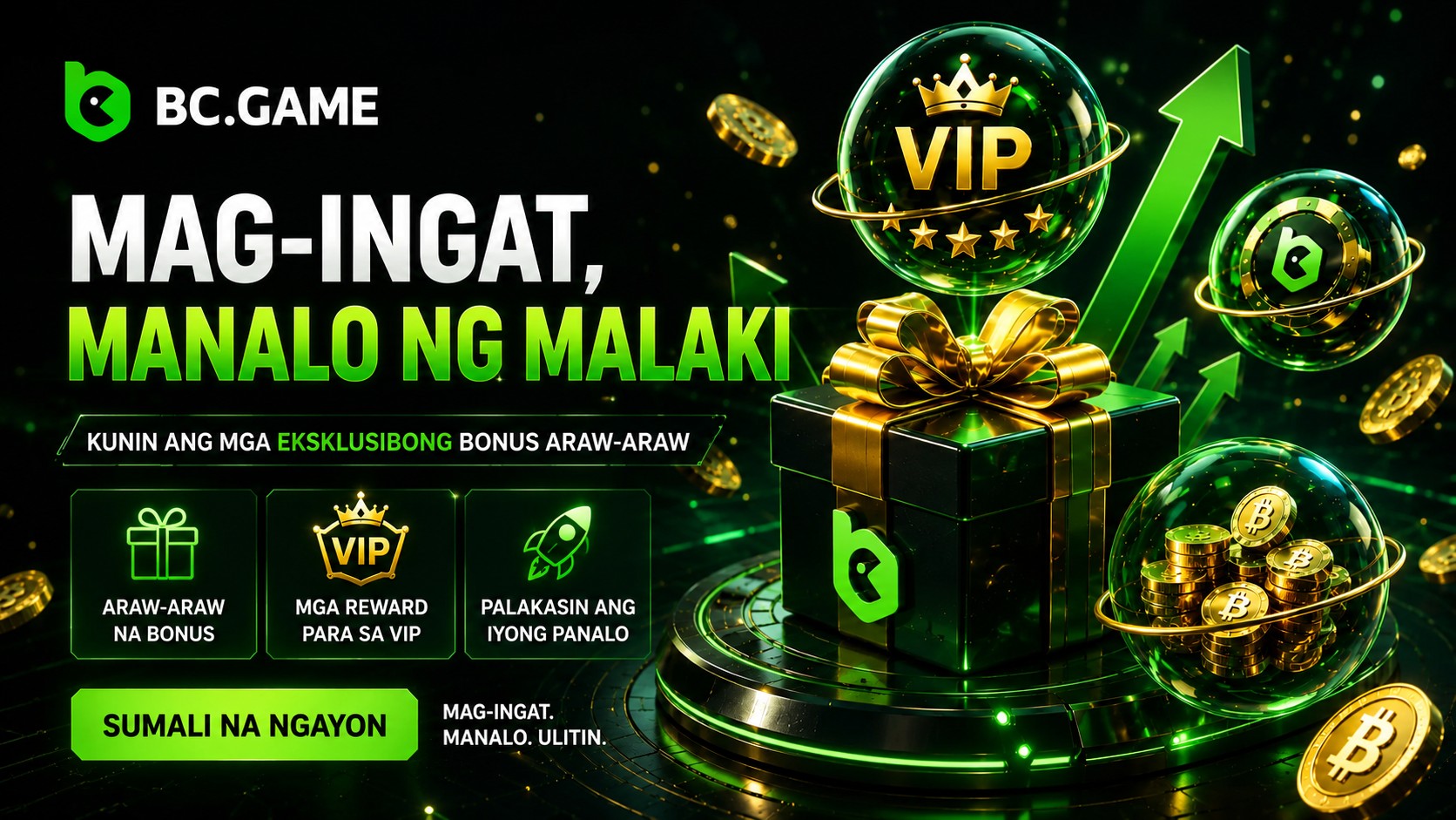 Paano makahanap ng eksklusibong mga bonus sa BC.Game para sa mga manlalarong Pilipino