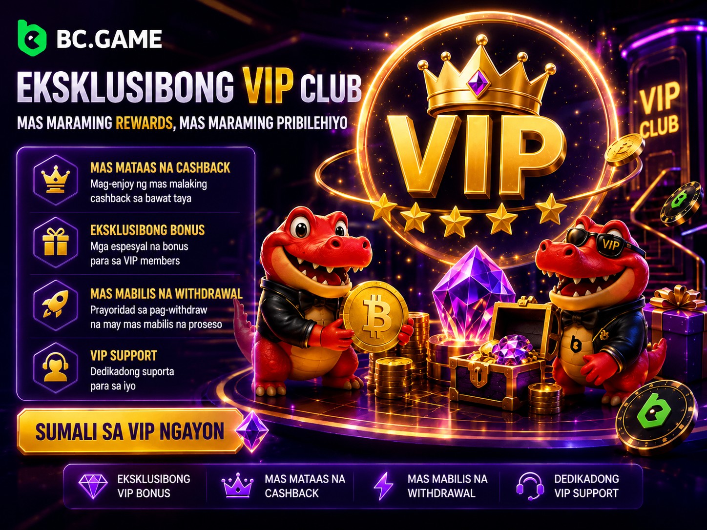 Paano maging isang eksklusibong manlalaro ng BC game
